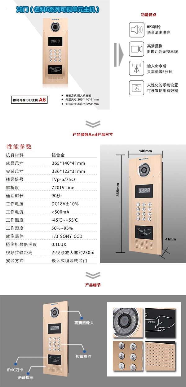 六安叶集区可视单元主机1